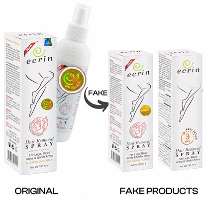 Ecrin Hair Removal Spray - Zero Fuzz Given