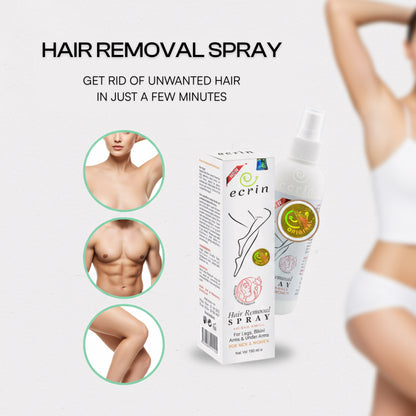 Ecrin Hair Removal Spray - Zero Fuzz Given